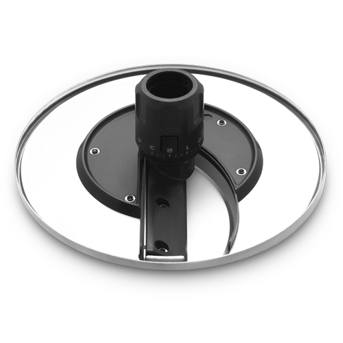 the Kitchen Wizz™ 15 Pro Food Processor in Brushed Aluminium variable slicing disc